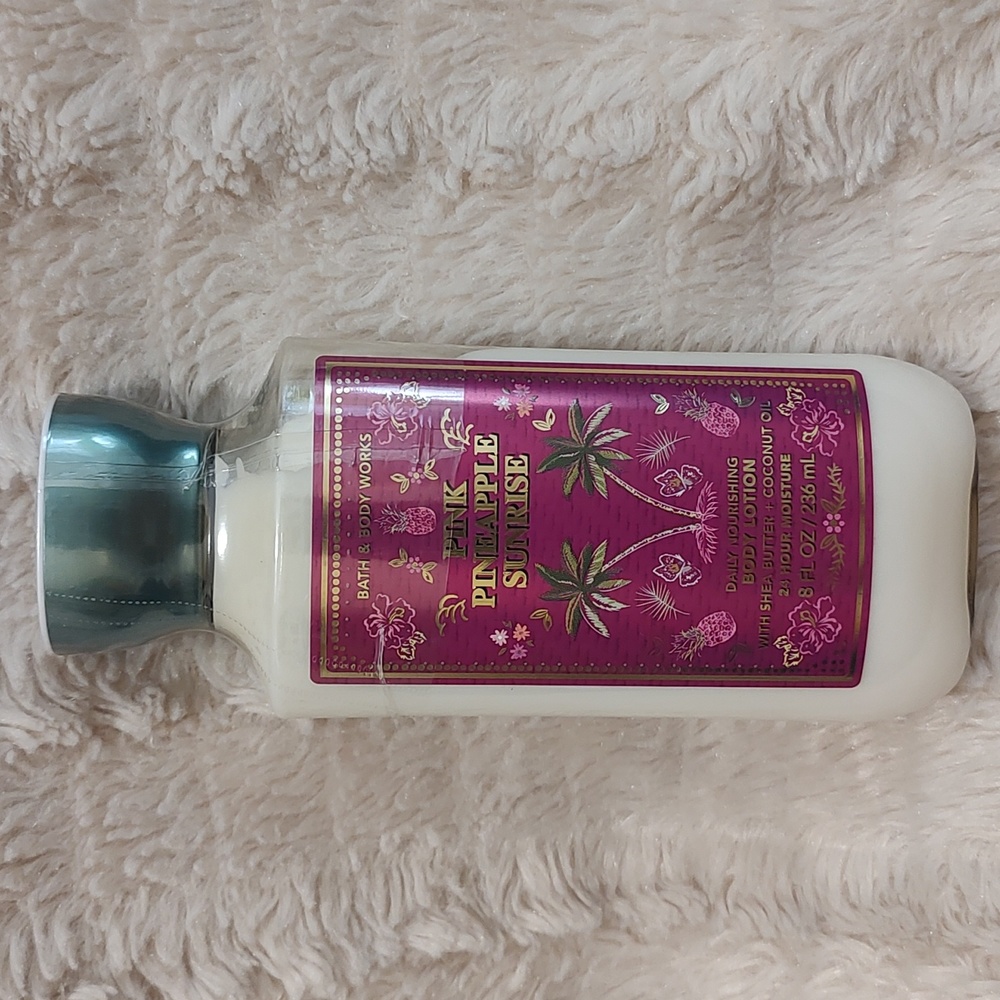 B&BW pink pineapple sunrise body lotion